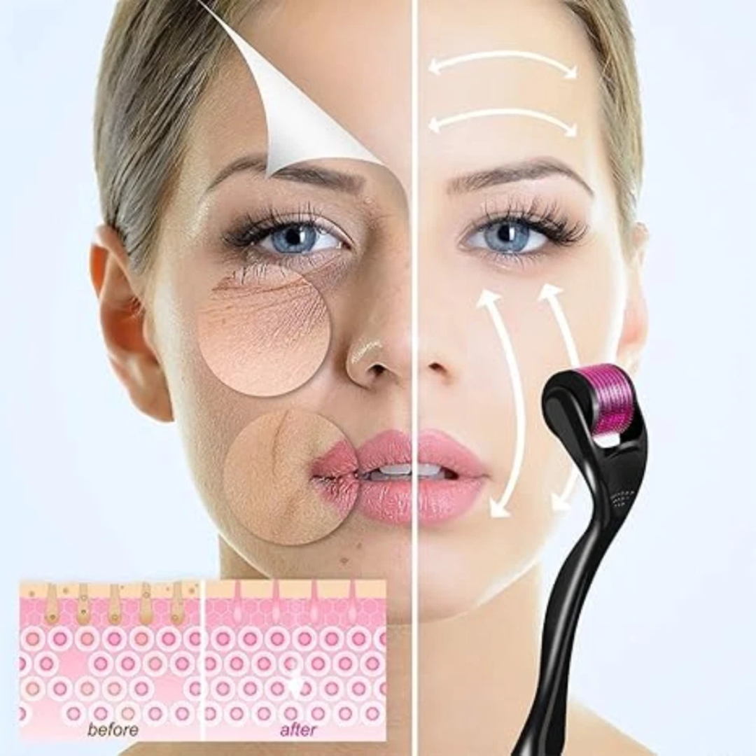 Derma Roller For Hair Regrowth and Face Treatment