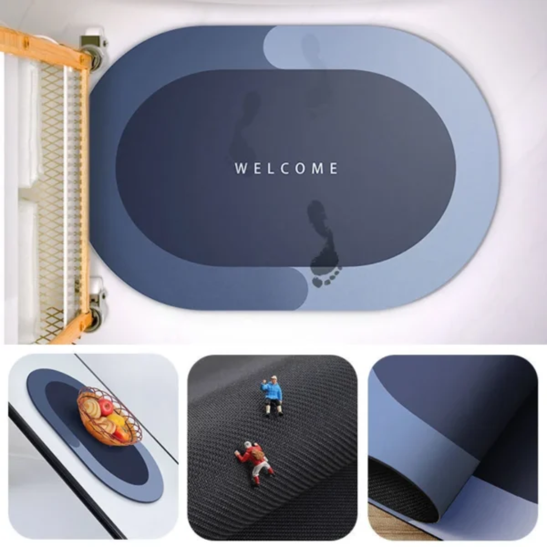 Super Absorbent Non-Slip Floor Mat