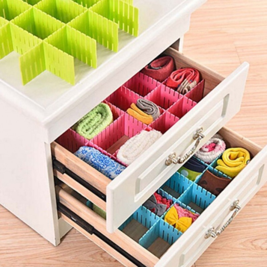 Plastic Adjustable Drawer Divider