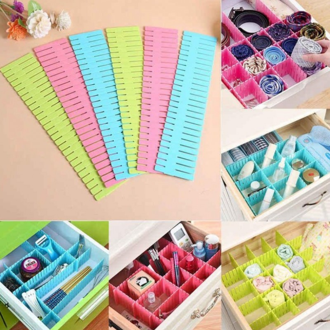 Plastic Adjustable Drawer Divider