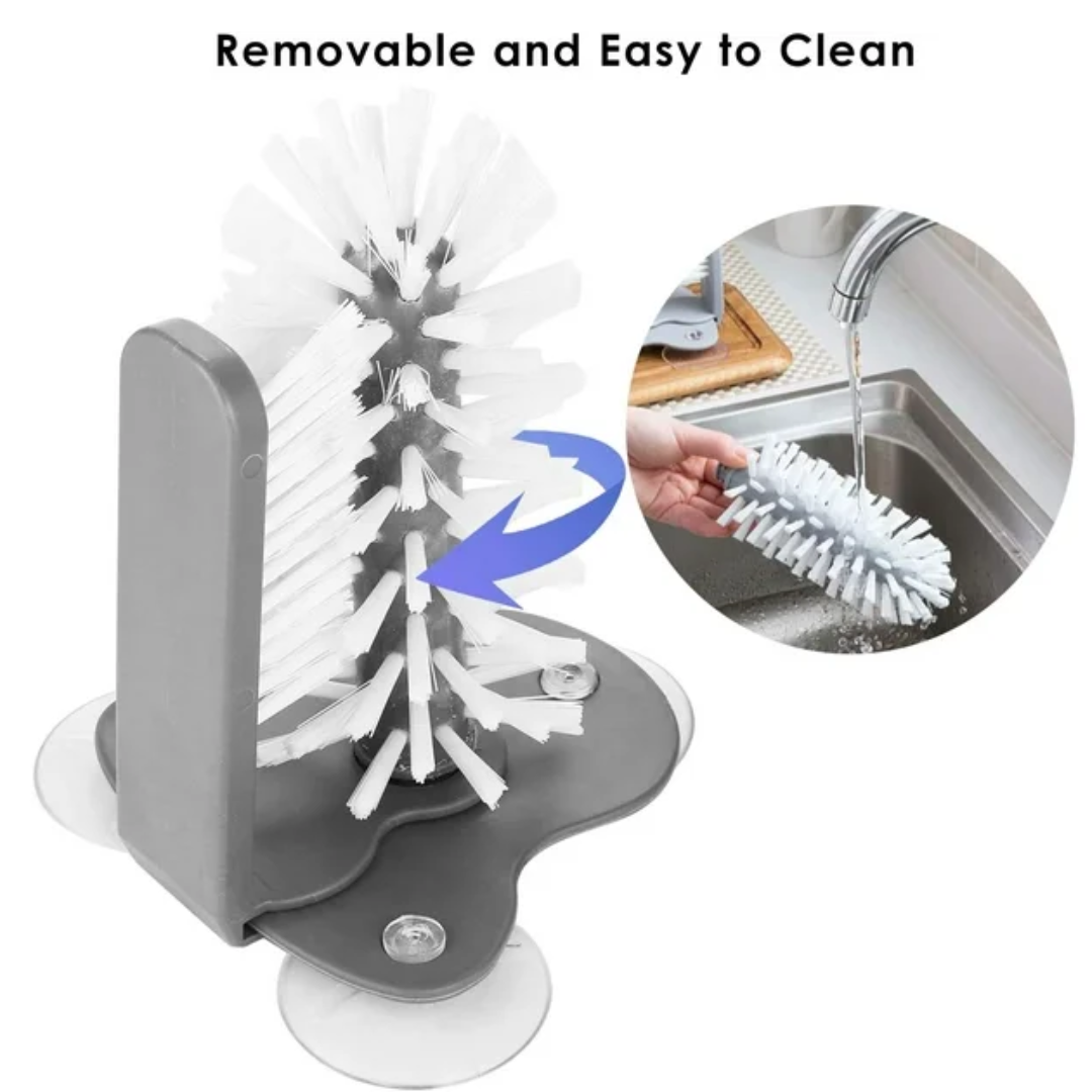 Double Sided Bristle Glass Washer