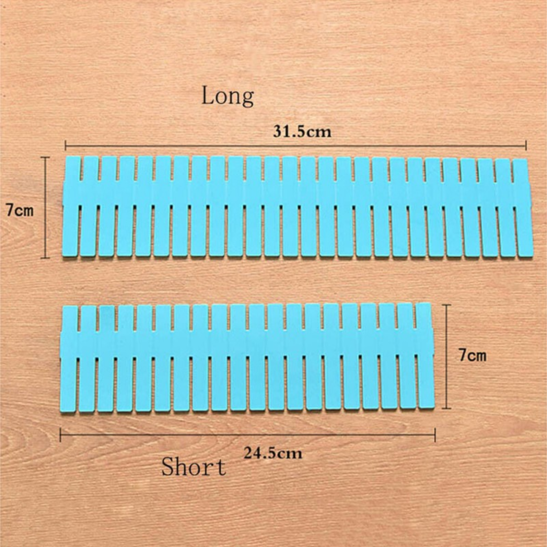 Plastic Adjustable Drawer Divider