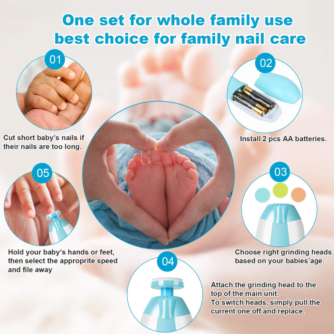 Electric Baby Nail Trimmer