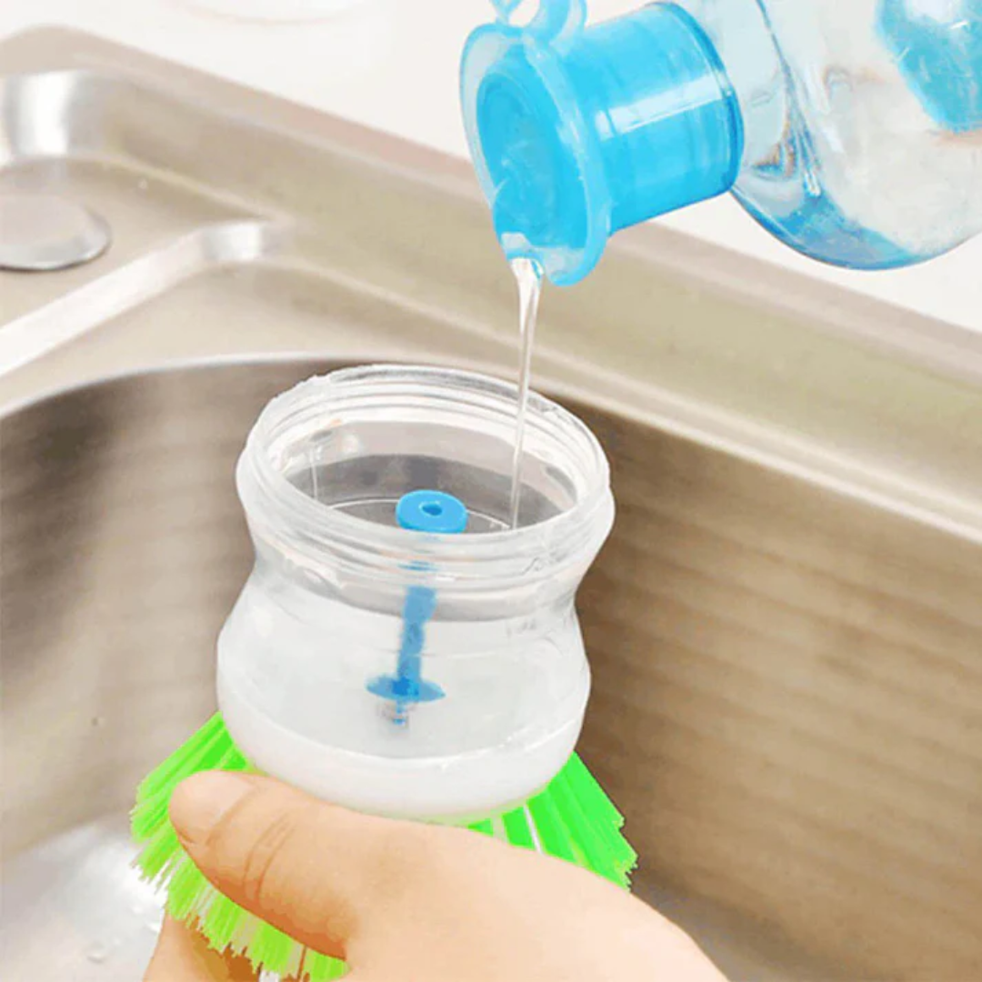 Soap Liquid Dishwashing Brush