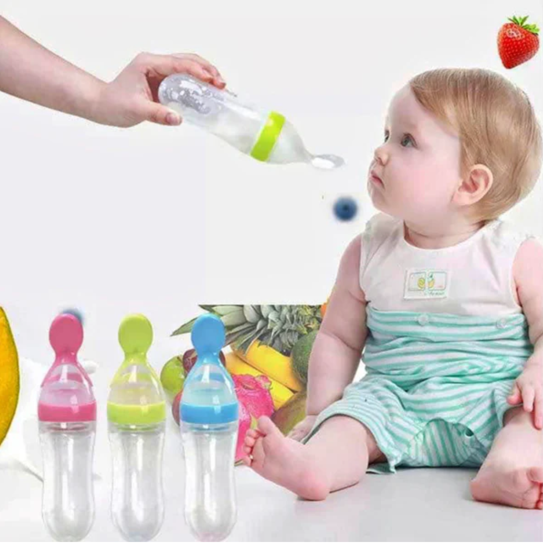 Silicone Baby Spoon Feeder