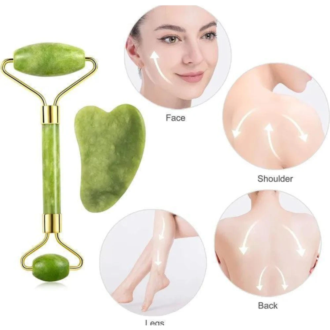Marble Jade Roller Relaxing Massager