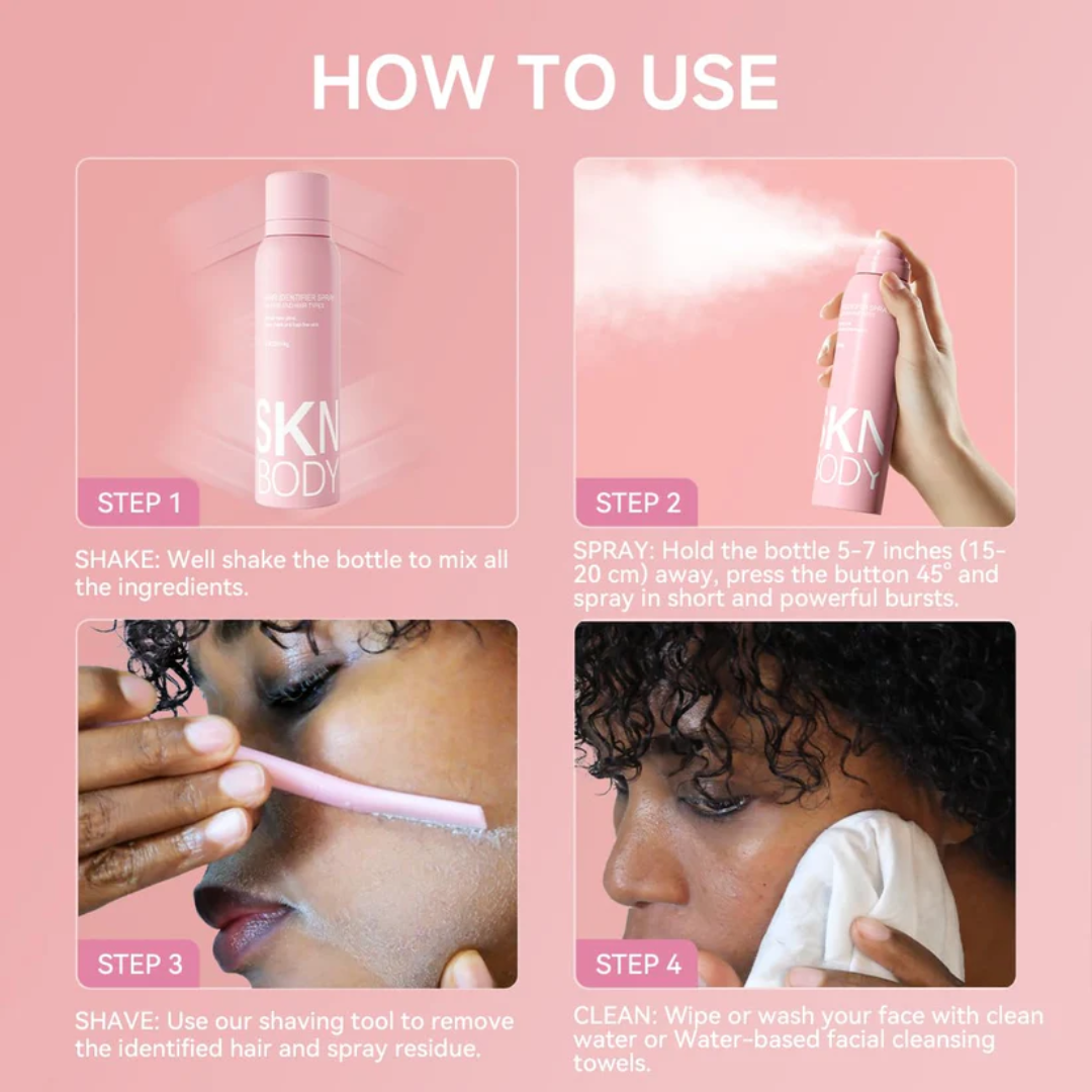 Magic Hair Identifier Spray [4 Free Twinkle Razor Included]