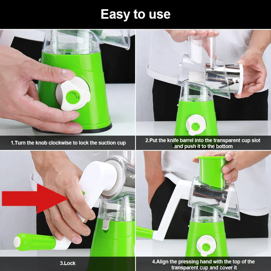 Table Top Drum Grater