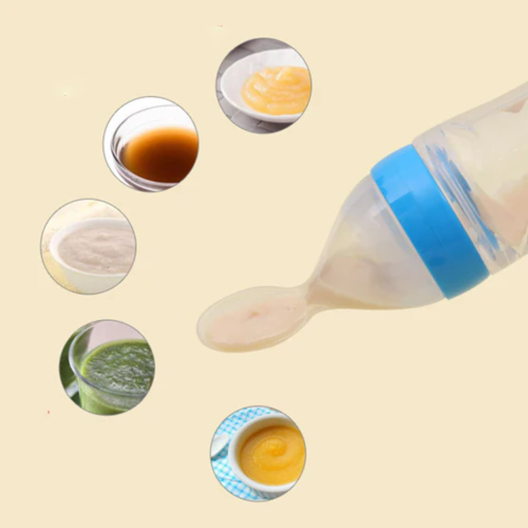 Silicone Baby Spoon Feeder