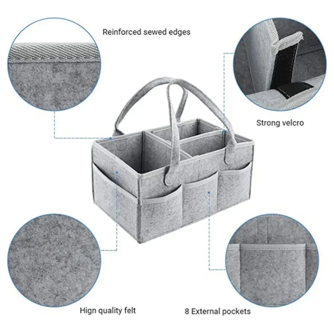 Baby Diaper Caddy Organizer
