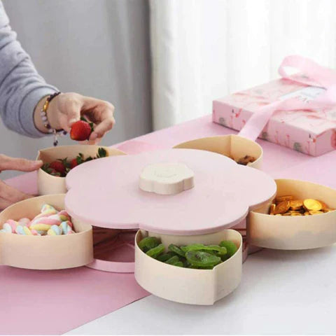 Flower Rotating Candy Box - Brandable.PK