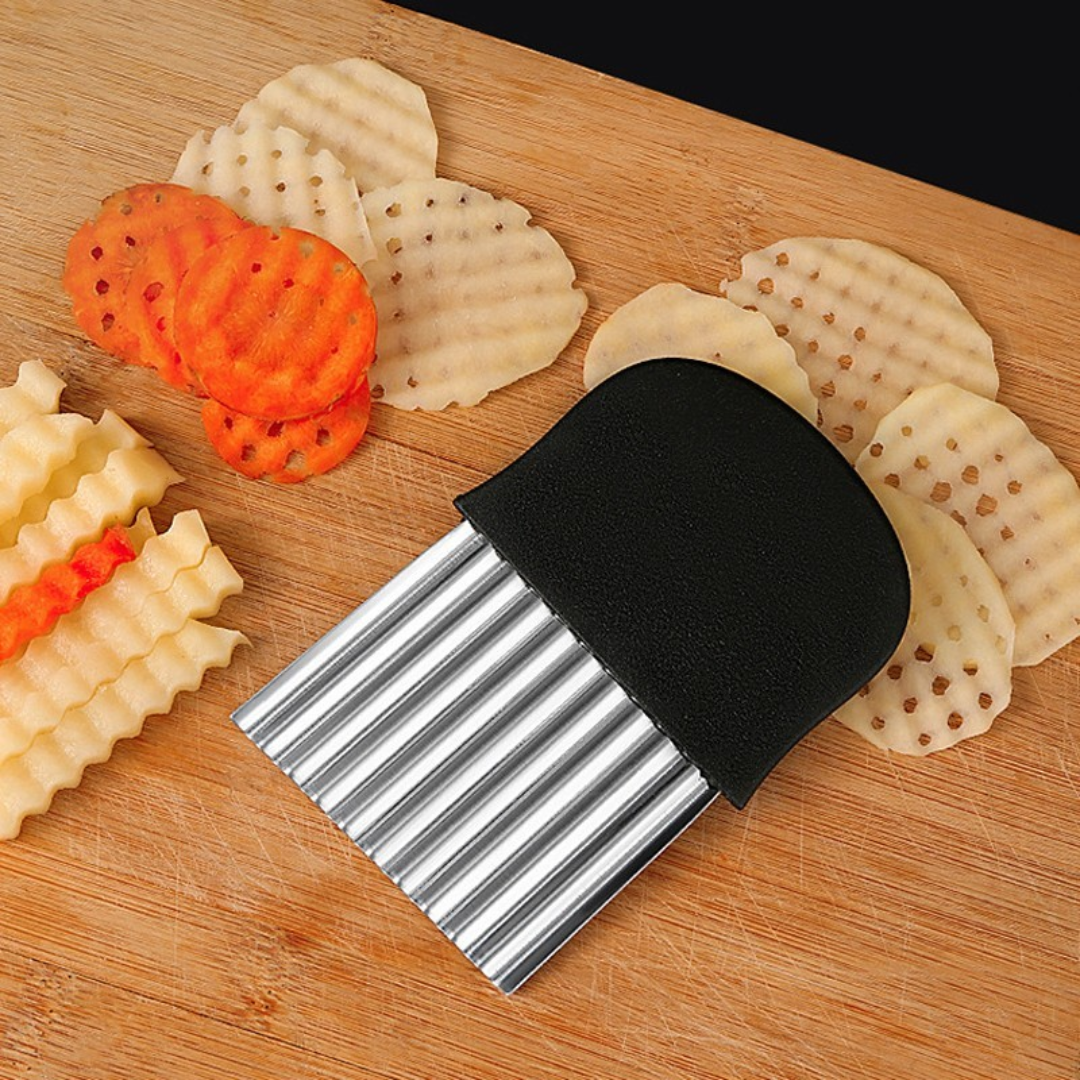 Wavy Potato Cutter For Fruits And Vegetables