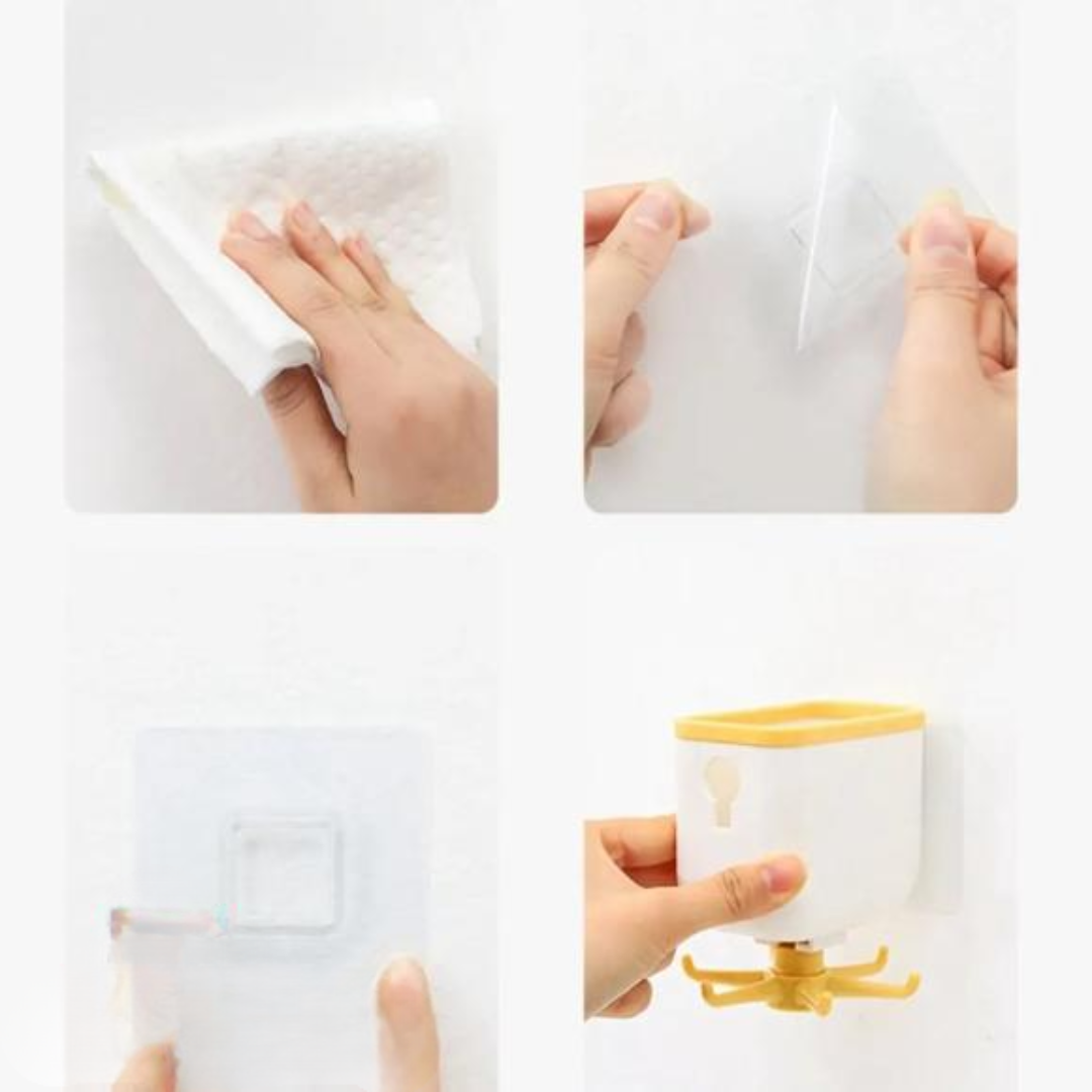 Adhesive Wall Mounted Spinning Hook