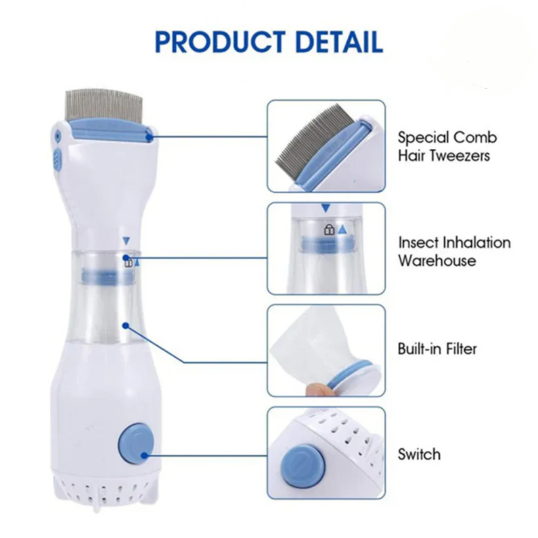 V-Comb Head Lice Remover Machine