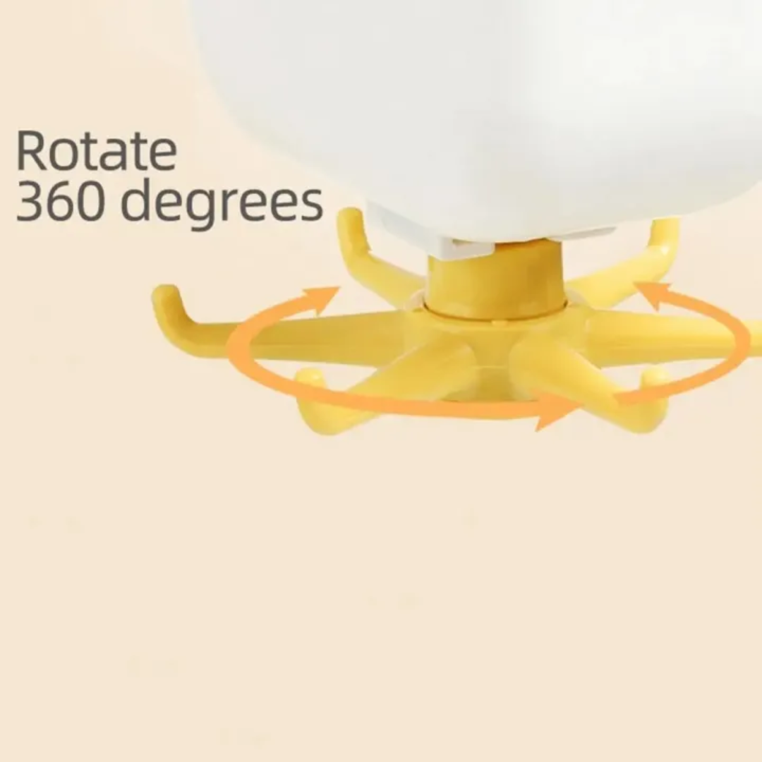 Adhesive Wall Mounted Spinning Hook