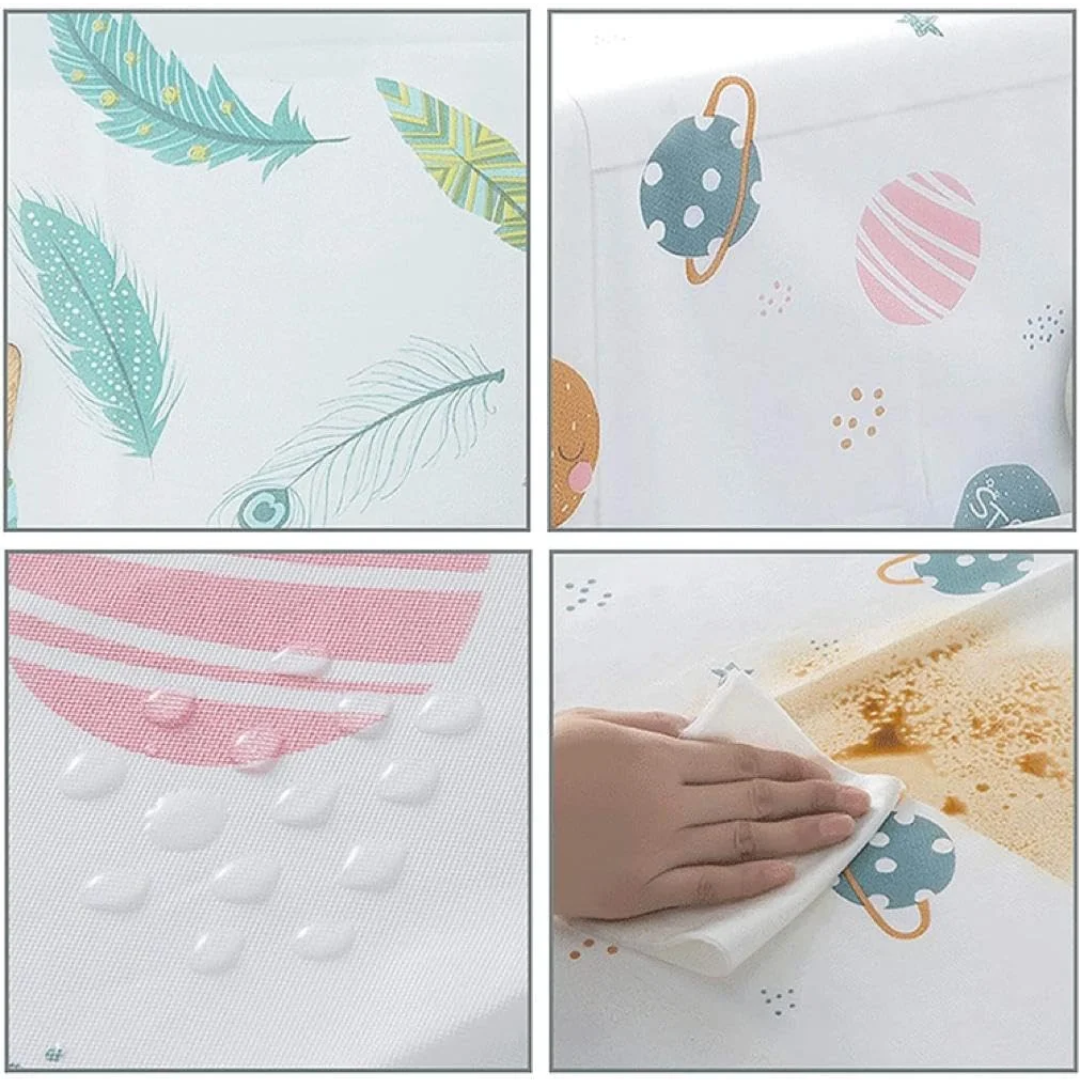 Dust Proof Fridge Cover With Pockets