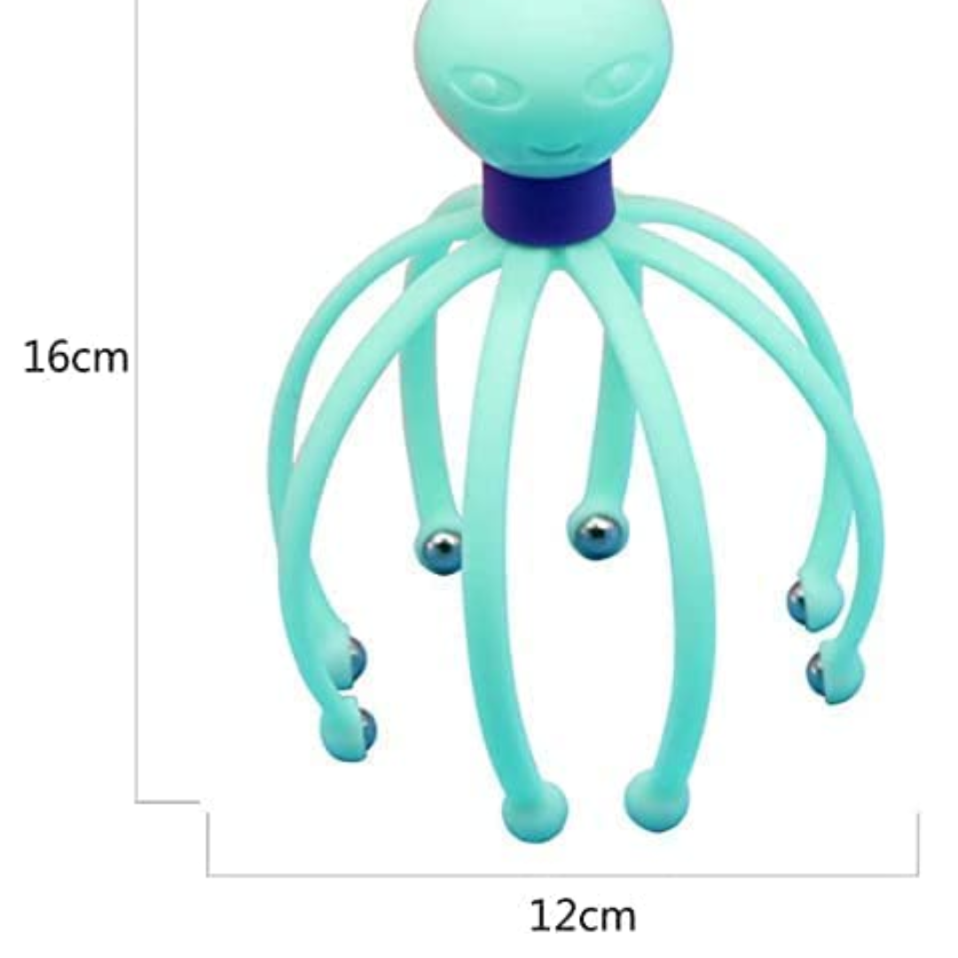 Octopus Shape Manual Head Scalp Massagers for Headache Relief