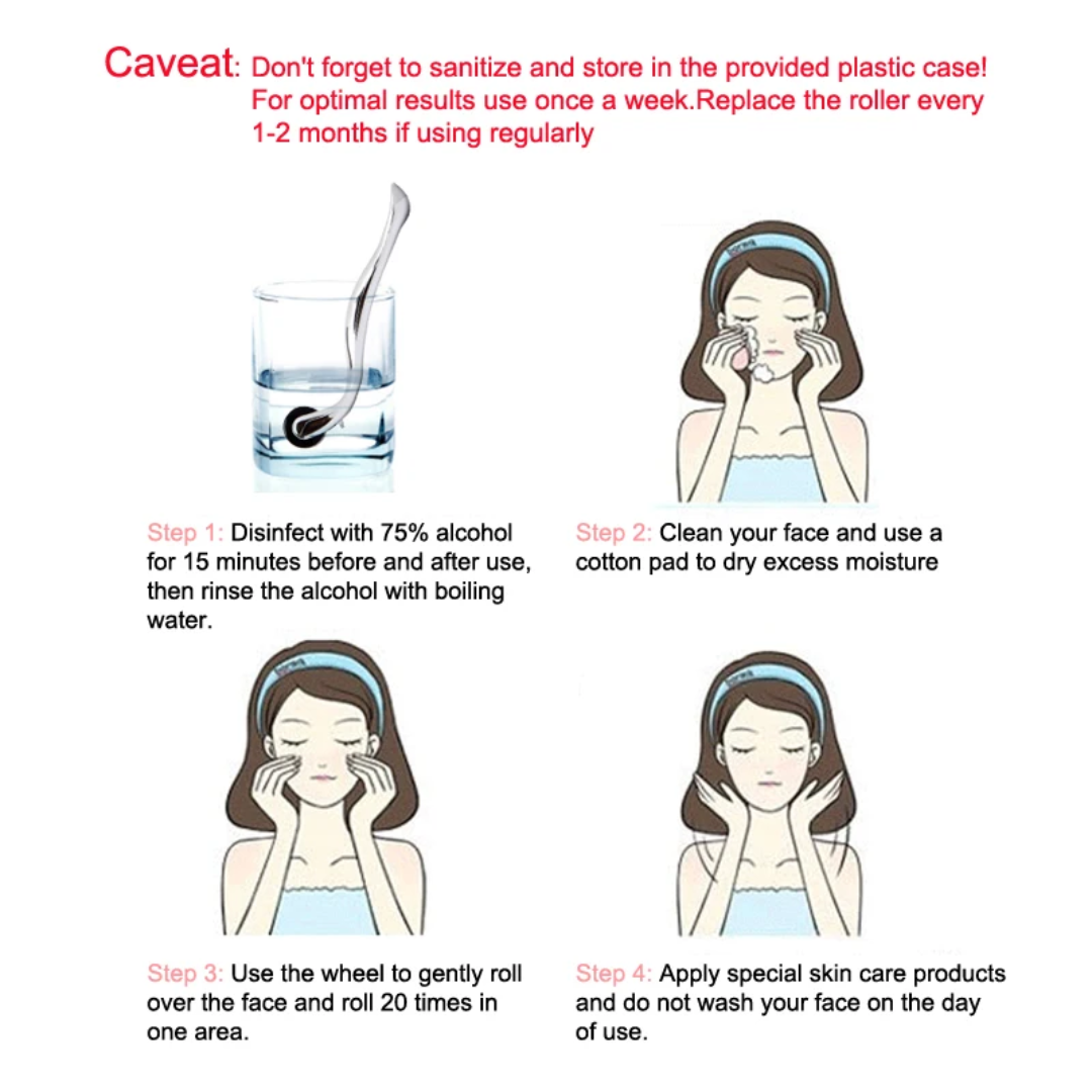 Derma Roller For Hair Regrowth and Face Treatment