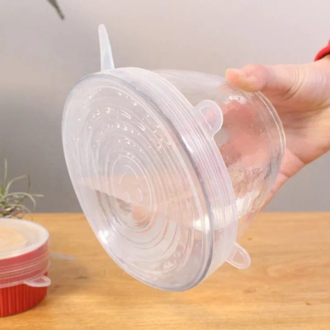 Stretchable Silicon Ceiling Lid (6 pcs)