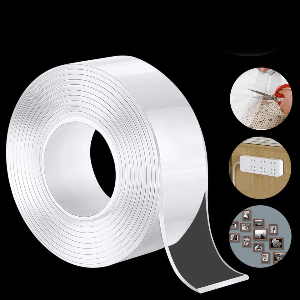 Double Sided Adhesive Nano Tape (5m) - Brandable.PK