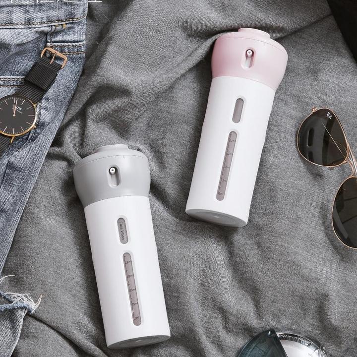 4 In 1 Travel Bottle - Liquid Dispenser - Brandable.PK