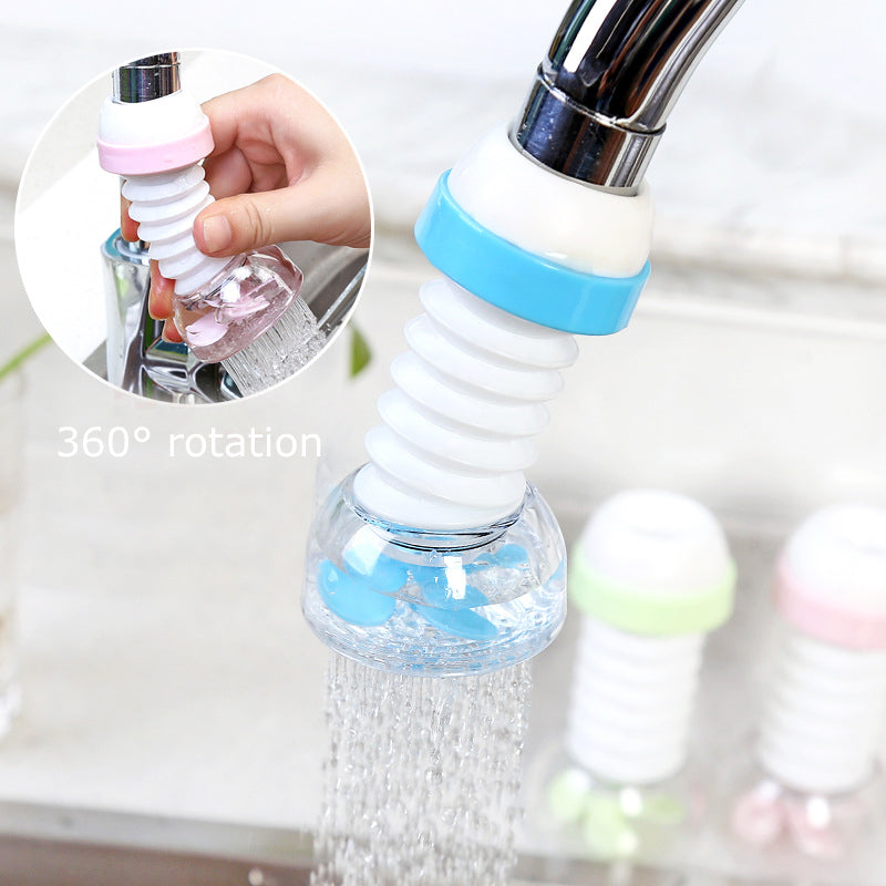 Fan Faucet With Clip 360 Adjustable Flexible Kitchen Faucet Tap Water Filte - Brandable.PK
