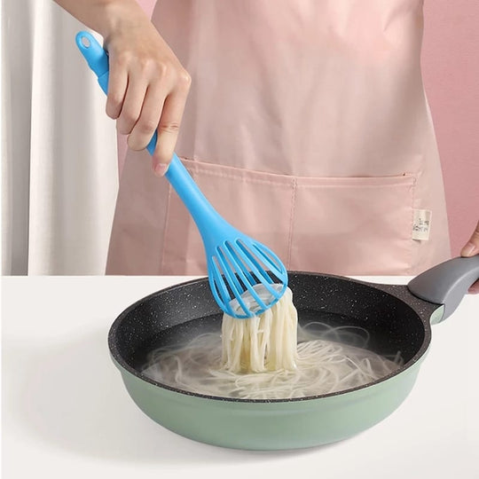 3 in 1 Multi-Use Egg Whisk, Food Clip & Stirrer - Brandable.PK
