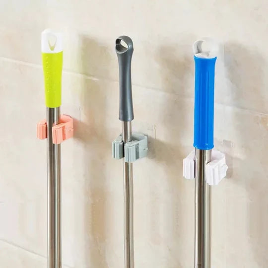 Wall Mounted Mop Holder Hook - Brandable.PK