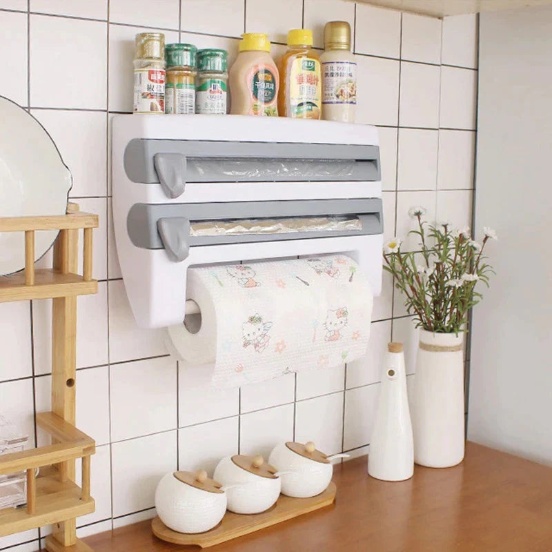 4-in-1 Wall Mount Paper Towel Dispenser - Brandable.PK