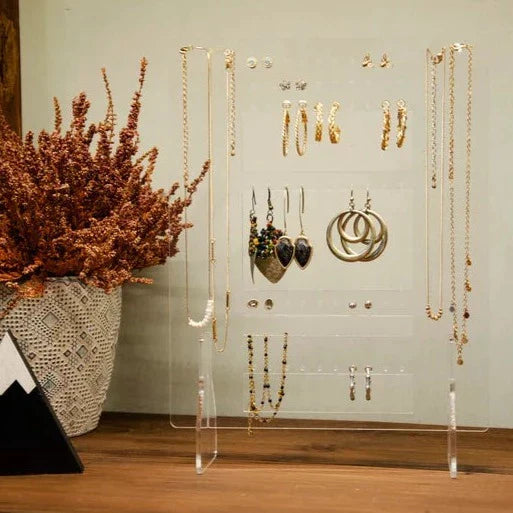 Acrylic Jewelry Organizer Stand - Brandable.PK