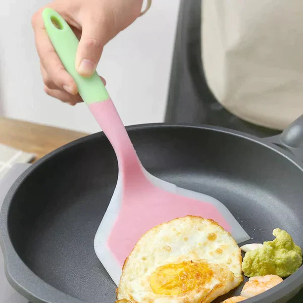 Wide Silicone Spatula - Brandable.PK